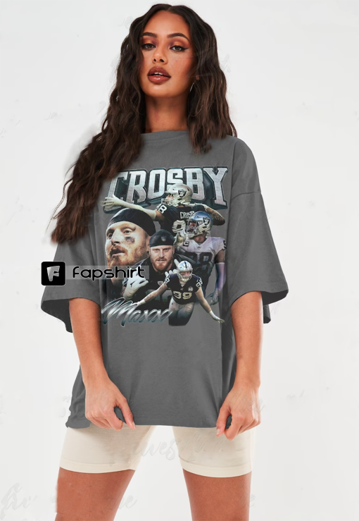 Maxx Crosby Shirt Vintage 90s #98/Defensive end Homage Retro Classic Graphic Tee Bootleg Best Seller Unisex Sport Sweatshirt