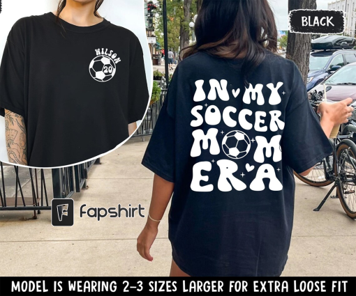 Soccer Mom Shirts, In My Soccer Mom Era Shirt, Game Day Soccer Shirt, Sport Shirt, Game Day Shirts, Soccer Mom Comfort Colors Shirts