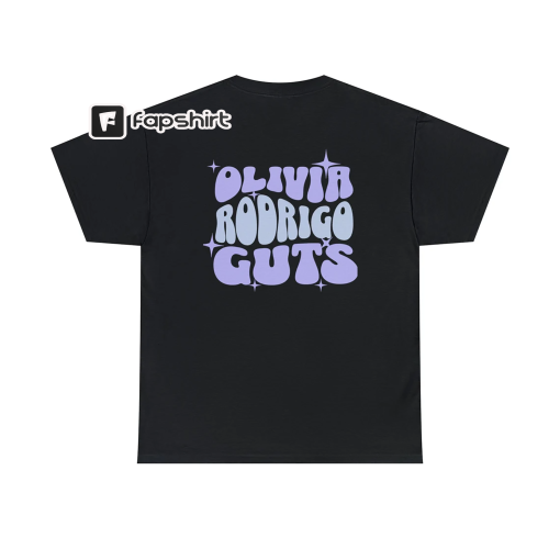 Olivia Rodrigo Graphic Tee GUTS Album – Olivia Rodrigo Merch T-Shirt For Livies Fans – Vampire and Bad Idea Right