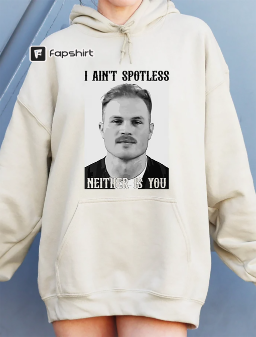 Zach Bryan Mugshot Shirt, I Ain’t Spotless Neither Is You, Open The Gate,Zach Bryan Mugshot Hoodie, Zach Bryan Arrested,Free Zach Sweatshirt