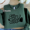 Hey boo sweatshirt, halloween sweatshirt, hey boo season halloween sweatshirt, funny halloween shirt, boo sweathirt, 2022 halloween, boo tee