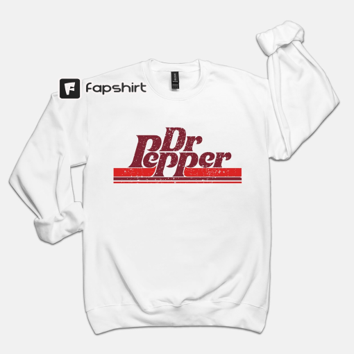 Vintage Dr Pepper Unisex Crew Neck Sweatshirt