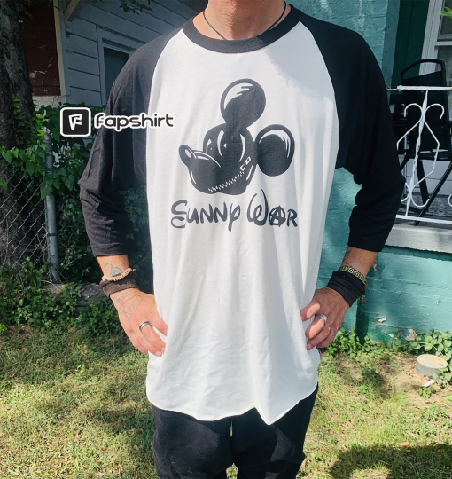 Sunny War baseball shirt