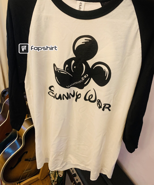 Sunny War baseball shirt