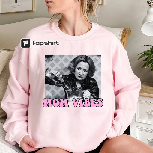 Mom Vibes Sweatshirt, Funny Mom Hoodie, 90s Show Sweat