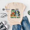 Disney Horror Characters Halloween Shirt, Bluey Halloween Shirt, Disney Halloween Horror Characters Shirt, Halloween Shirt, Halloween Gift