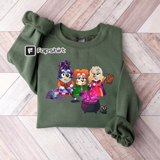 Disney Horror Characters Halloween Shirt, Bluey Halloween Shirt, Disney Halloween Horror Characters Shirt, Halloween Shirt, Halloween Gift