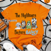 Disney Horror Characters Halloween Shirt, Bluey Halloween Shirt, Disney Halloween Horror Characters Shirt, Halloween Shirt, Halloween Gift