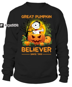 Halloween Snoopy Great Pumpkin Believer Since 1966…