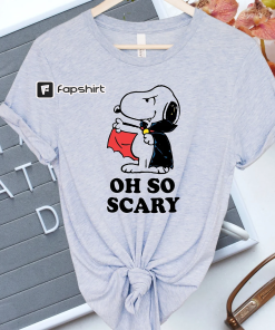 Oh So Scary Snoopy Sweatshirt, Halloween Kids…