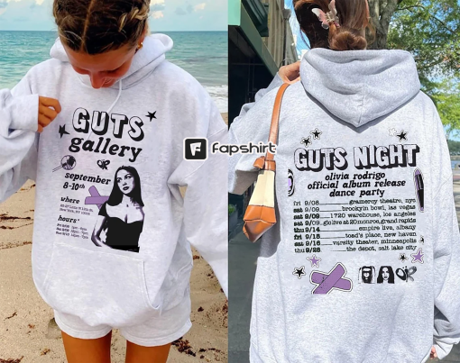 GUTS album Olivia Tour Shirt, Olivia Rodrigo Shirt, Good 4 U Shirt, Sour Album Shirt, Vintage Olivia Rodrigo Shirt, Olivia Merch