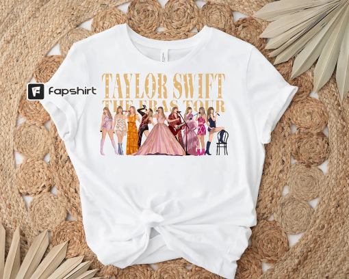 Taylor Swift Eras Tour Tee, Taylor Swiftie Eras Shirt, Taylor Shirt, Swift Girls Graphic, Album Tee, Taylor Gift Shirt, Taylor Shirt