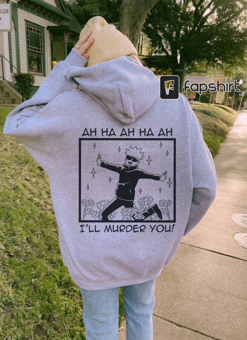 Gojo Satoru Anime sweater vintage, Anime Gift, Anime Lover Sweatshirt, Gift for Him, jujutsu kaisen tshirt, anime clothes, Nanami Gojo shirt