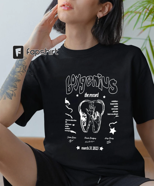 Boygenuiss Graphic Tour shirt, Boygenius Merch, Boygenius Band Tour Shirt, Indie Rock Music Tour 2023 Merch, Indie Music Shirt, Graphic Tees