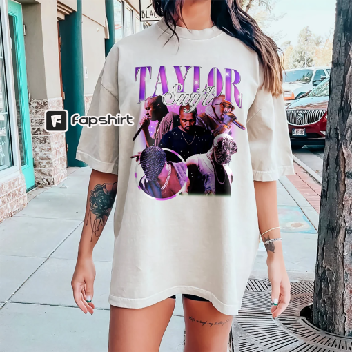 Limited Taylor Swift Kanye West T-Shirt, Retro Taylor Kanye West For Fan, Taylor Kanye West Unisex Y2k Clothing, Trending Shirt, Unisex Tees