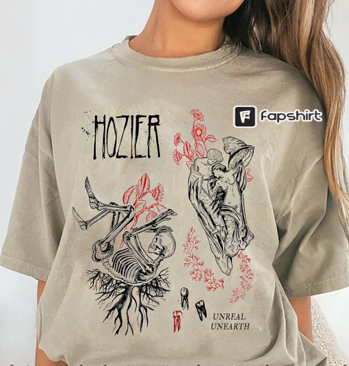 Vintage Hozier Unreal Unearth 2023 Shirt, Hozier Music Shirt, No Grave Can Hold My Body Down, Hozier In A Week Shirt, Hozier Unisex Gift