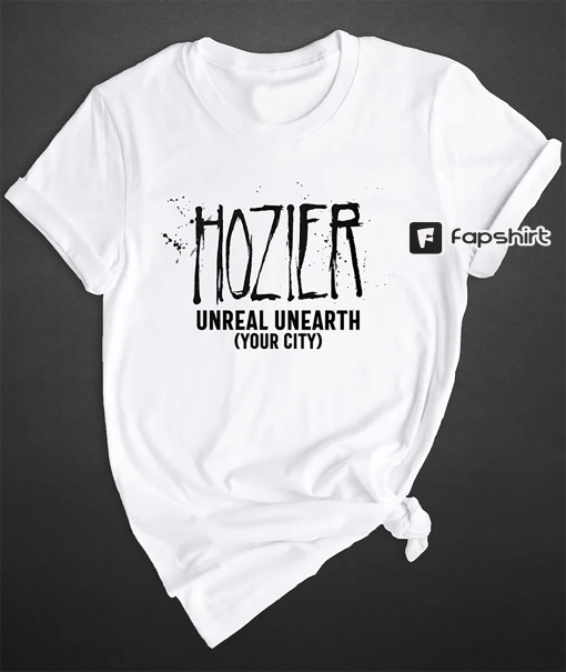 Hozier Unreal Unearth Tour Shirt, Custom Hozier Concert Shirt, No Grave Can Hold My Body Down Tee, Hozier 2023 Tour Merch Tee