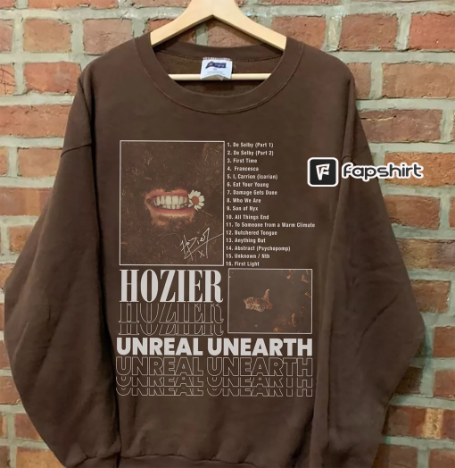 UnReal UnEarth Album Hozier Music Shirt, Hozier Unisex Gift Bootleg Hozier album tshirt, Hozier Shirt,HozierGift for men women unisex tshirt