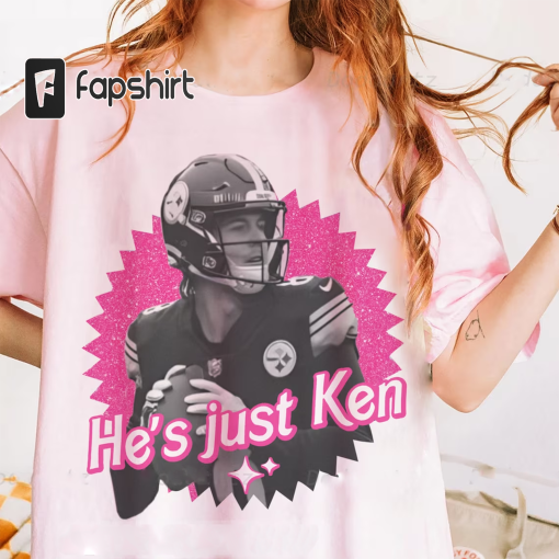 He’s Just Ken Pink Shirt, Kenny Pickett Sweatshirt, Pittsburgh Steelers Comfort Color Shirt