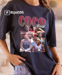 Us Open Coco Gauff Shirt Champion Tshirt…