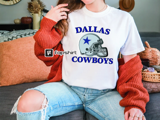 Unisex Dallas Cowboys Football Shirt, Dallas Football Shirt, Trendy Tee Gifts for Dallas Cowboys Fans Vintage T-shirt, Dallas Football Shirt