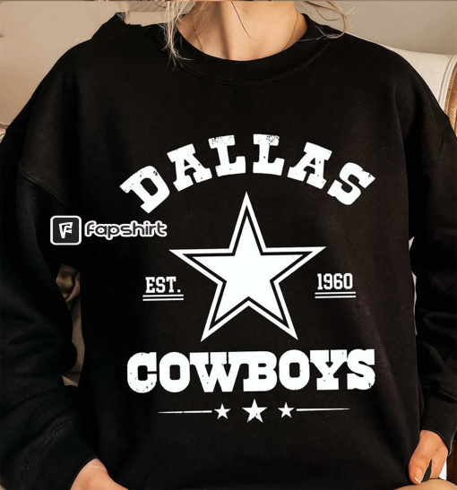 Vintage Dallas Football Shirt, Dallas Football Crewneck, Dallas Comfort Colors, Dallas Sweatshirt, Dallas 1960, Football T shirts