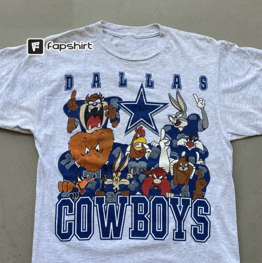 1994 Nfl Cowboys Football Shirt, Cowboys Looney Tunes Sweater Unisex T Shirt