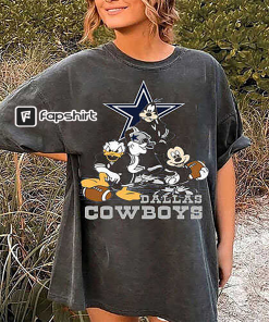 Disney Mickey Dallas Football Shirt, Dallas Football…