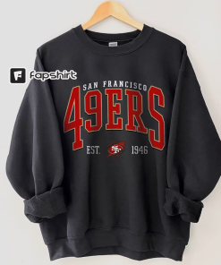 San Francisco Football Sweatshirt, Vintage Style San…