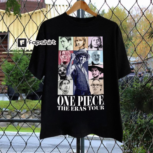 One Piece Live Action The Eras Tour Shirt, One Piece Live Action Movie 2023, Gift For Women and Man Unisex T-Shirt