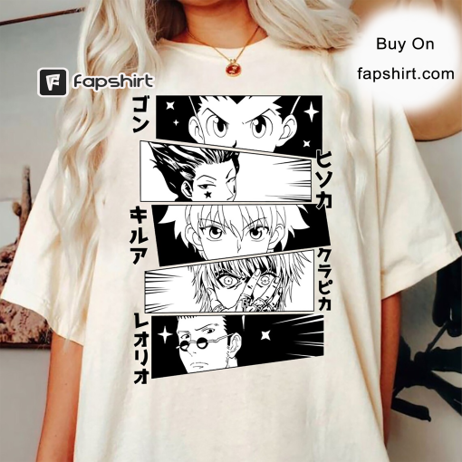 Gon killua anime, Hunter anime shirt, Killua Anime Sweatshirt, Killuas Gon Shirt, Anime Shirt, Anime Lover