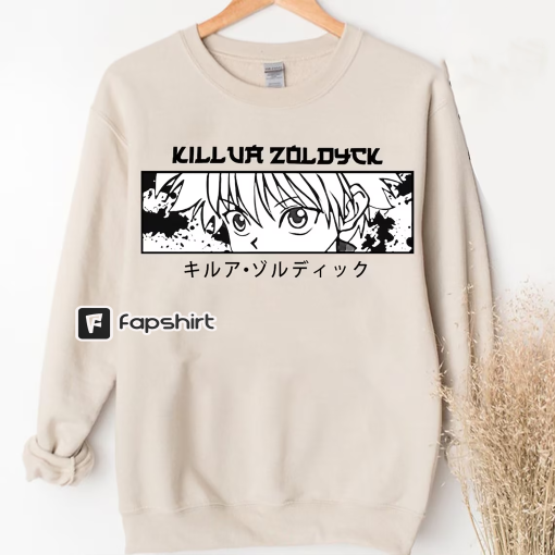 Hunter x Hunter Killua Anime Sweatshirt, Killuas Gon Shirt, Anime Shirt, Anime Lover, Anime Art Shirt, Anime Kid Shirt