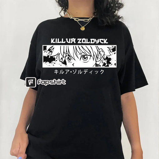 Hunter x Hunter Killua Anime Sweatshirt, Killuas Gon Shirt, Anime Shirt, Anime Lover, Anime Art Shirt, Anime Kid Shirt