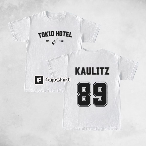 Tokio Hotel – Kaulitz 89 Tshirt,tokio hotel merch