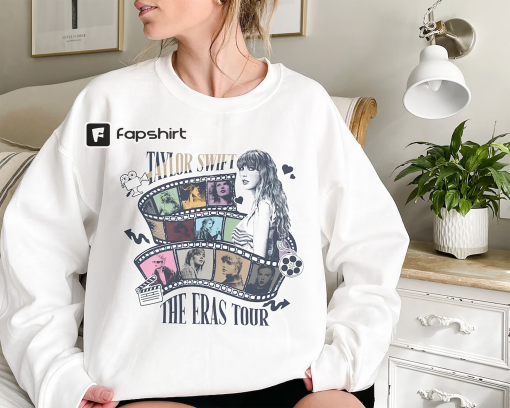 Taylor Eras Tour Theaters Sweatshirt, Concert Film Inspired Merch, Swiftie Sweatshirt