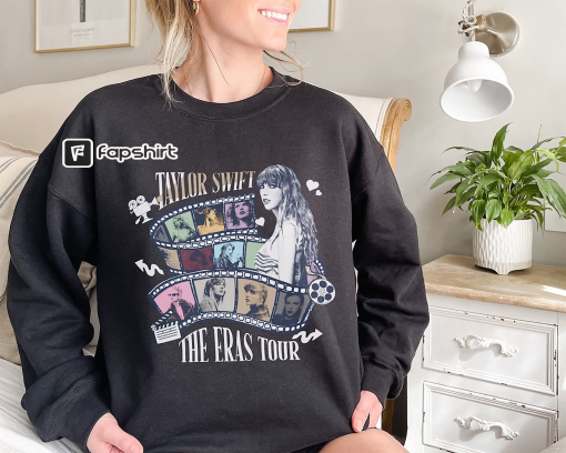 Taylor Eras Tour Theaters Sweatshirt, Concert Film Inspired Merch, Swiftie Sweatshirt