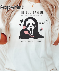 Taylor Halloween Shirt, Scream Shirt, Horror Movie,…