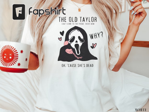 Taylor Halloween Shirt, Scream Shirt, Horror Movie, Taylor Merch, Spooky Taylor, Movie Shirt, What A Ghostly Scene, Long Live