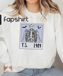 1989 Skeleton Album Cover Crewneck Sweatshirt Taylor…