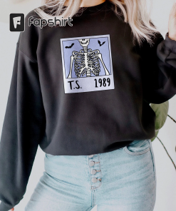 1989 Skeleton Album Cover Crewneck Sweatshirt Taylor…