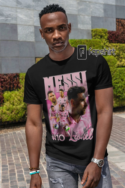 Lionel Messi Miami Shirt, World Cup Fan Gift, Trending Shirt, Vintage Bootleg, Messi Tshirt, TikTok, Messi Shirt, Messi Argentina, Miami