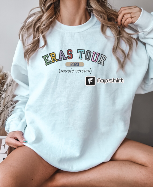 Eras Tour (Movie Version) Sweatshirt, Custom Eras Sweater, Eras Tour 2023, Eras Tour Movie Outfit, Cozy Eras Tour Sweater, Eras Tour Movie