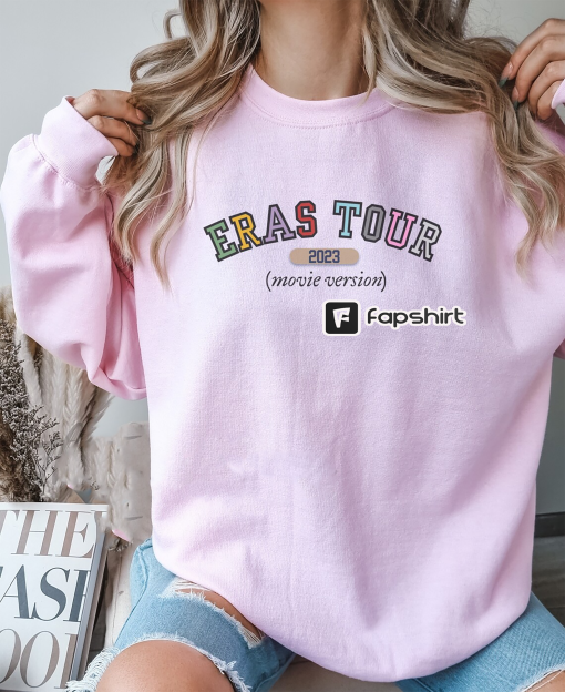 Eras Tour (Movie Version) Sweatshirt, Custom Eras Sweater, Eras Tour 2023, Eras Tour Movie Outfit, Cozy Eras Tour Sweater, Eras Tour Movie