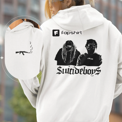 Limited Suicide Boys Vintage Hooded Sweatshirt, Gift For Women and Man Unisex Bootleg Hoodie