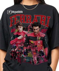 Charles Leclerc Shirt, Scuderia Ferrari Formula 1…