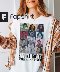 Selena Gomez Vintage Comfy T-Shirt Collage Style…