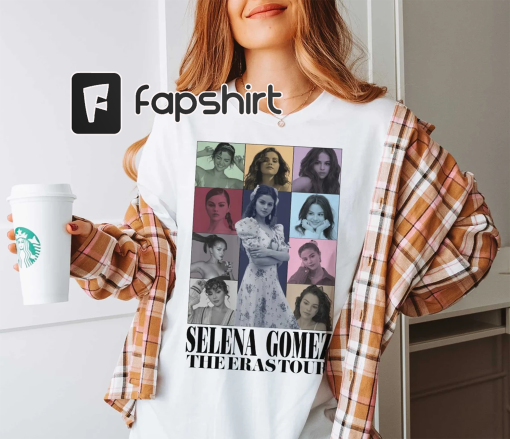 Selena Gomez Vintage Comfy T-Shirt Collage Style Era’s Tour