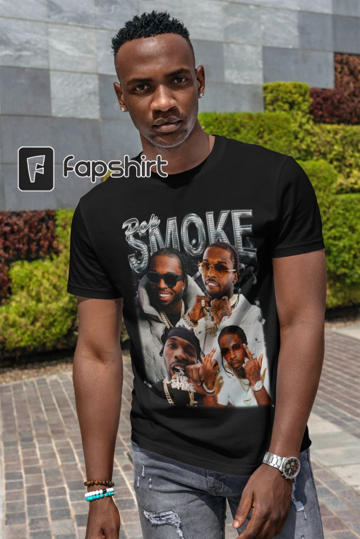 Pop Smoke TShirt, Pop Smoke Shirt, Merch, Trending Shirt, Vintage Bootleg, Hip Hop Shirt, Rap Tee, Meet The Woo, Pop Smoke