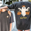 Vintage Mickey Ghost Halloween Comfort Colors Shirt, Mickey Ghost Shirt, Mickey’s Not So Scary Halloween Shirt, Halloween Pumpkins Shirts