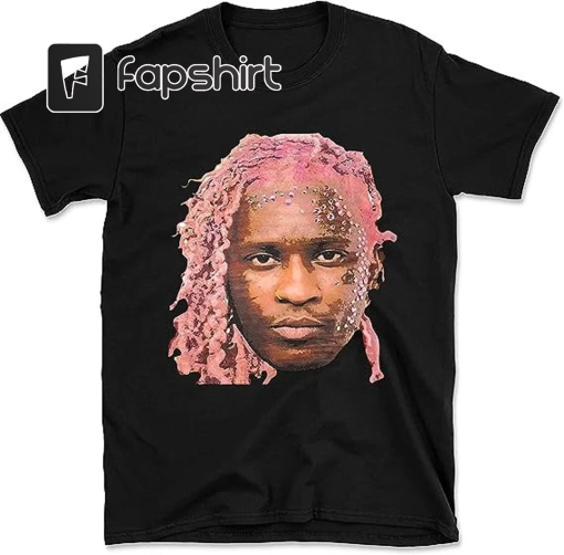 Young Thugs Graphic T-Shirt, Cool Pink Hair Vintage 90s Tee, Rap Tee Merch